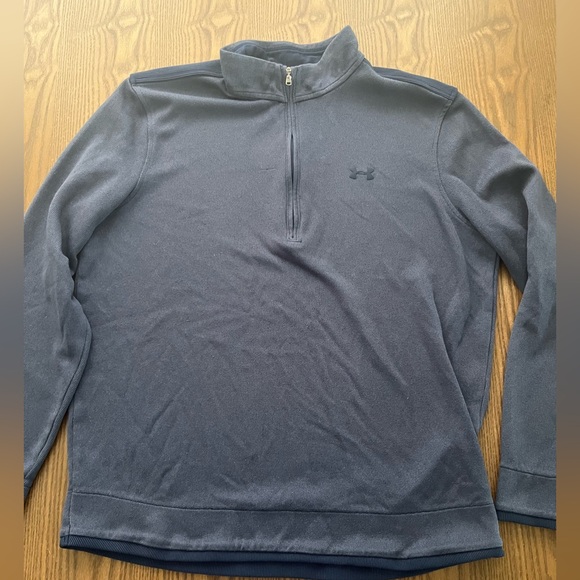 Under Armour Blue Quarter-Zip Pullover size Large Men’s - Picture 1 of 9